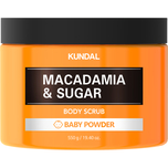  Kundal Macadamia Sugar Body Scrub (Baby Powder) 550g