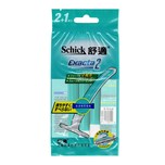  Schick Exacta2 Disposable Razor Green 2+1pcs